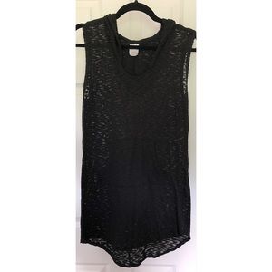 Hooded bathing suit cover up